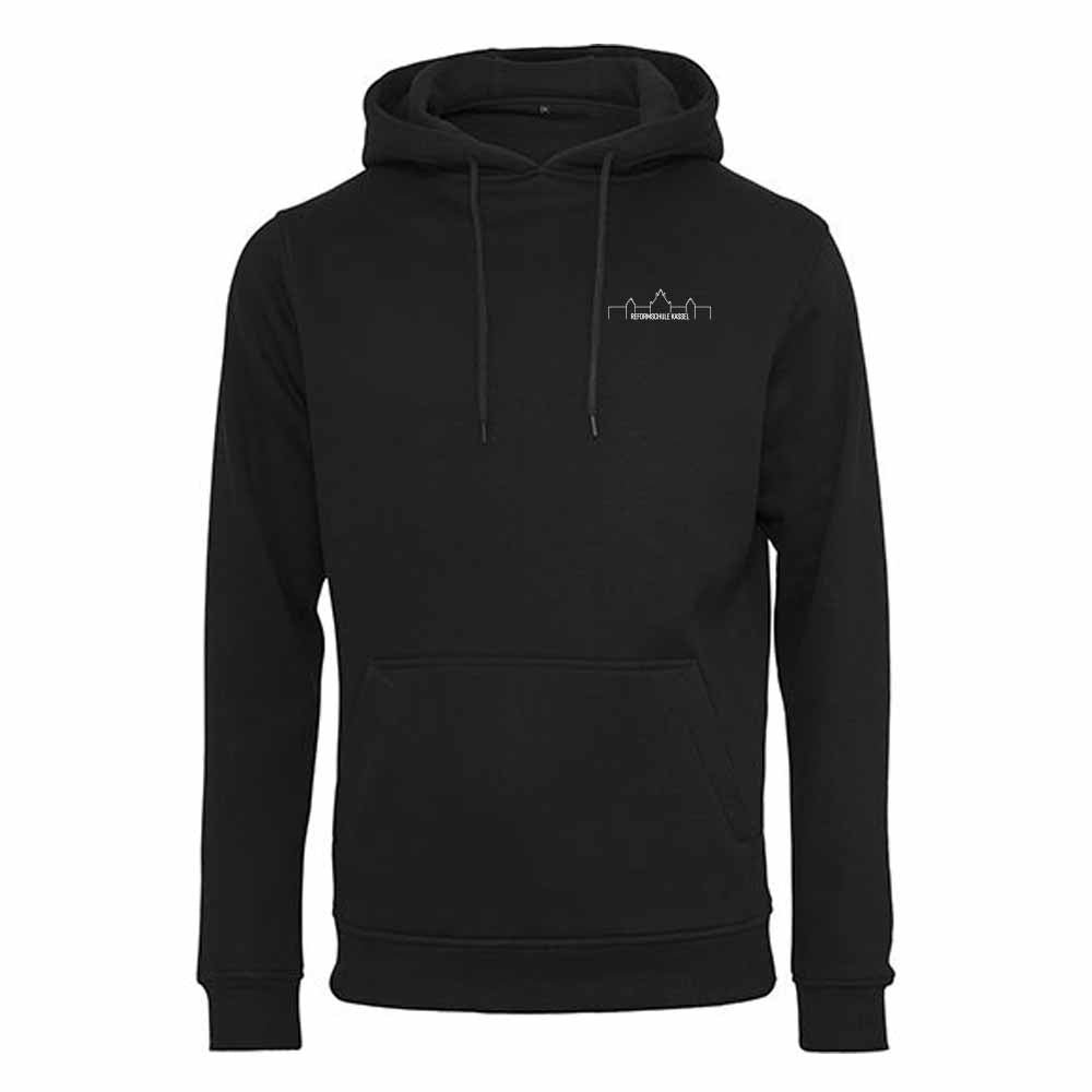 Heavy Hoodie - Schwarz mit Design "Silhouette"