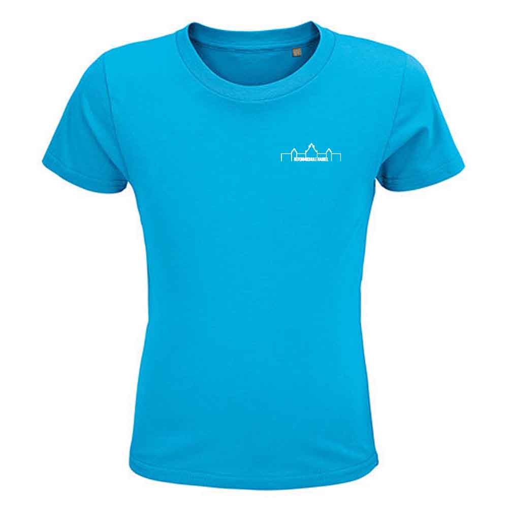 Kids T - Blau mit Design "Silhouette"